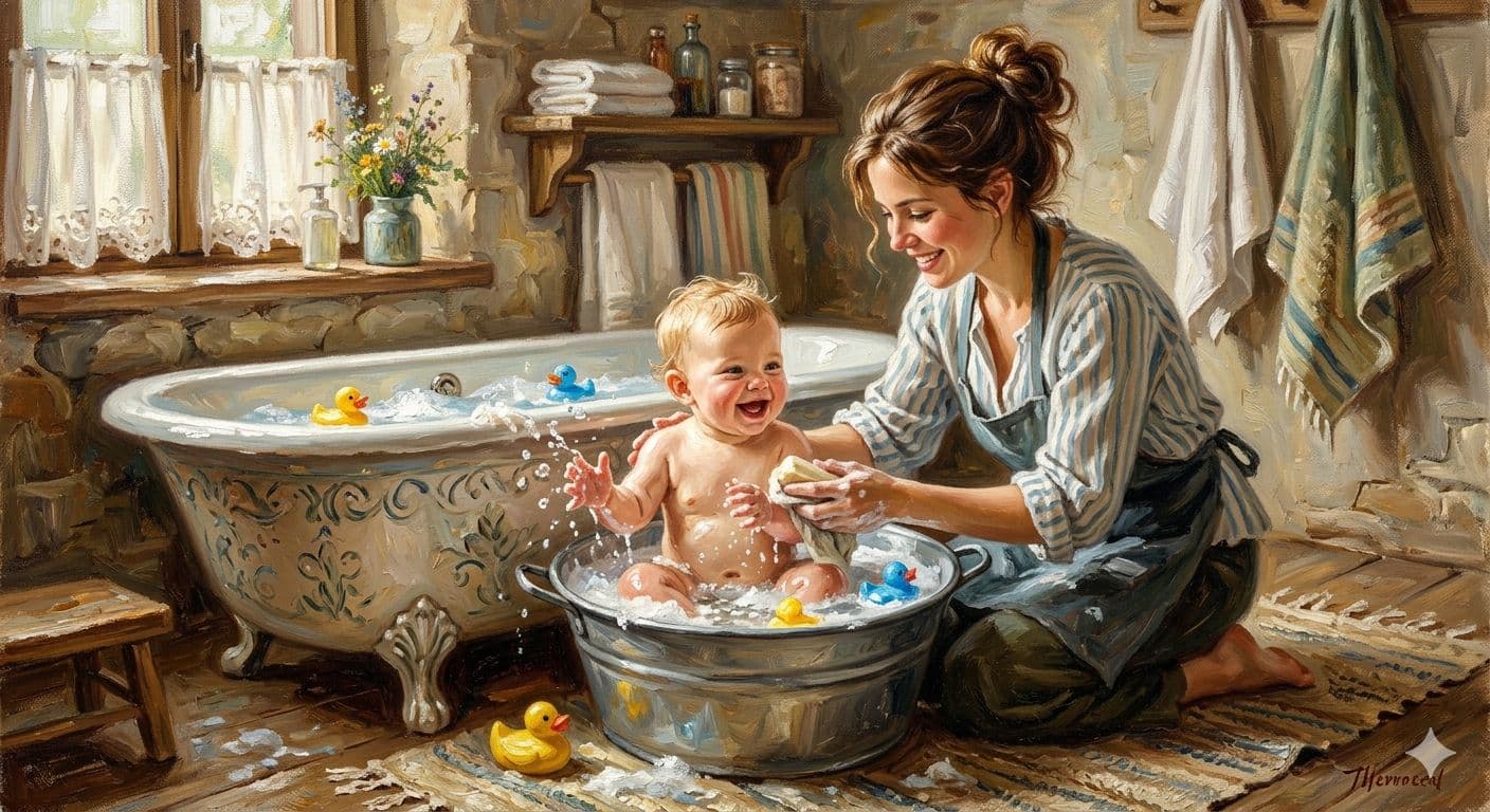 Bebeğe Banyo Zamanı